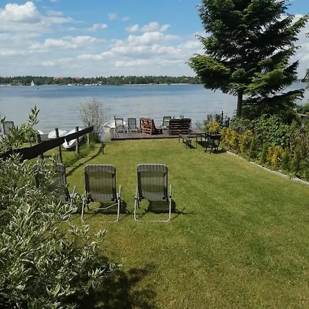 Nad Samym Brzegiem Jeziora Z Prywatna 